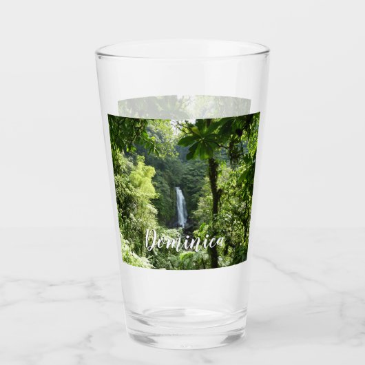 Verre Trafalgar Falls Tropical Rainforest Photographie (Devant)