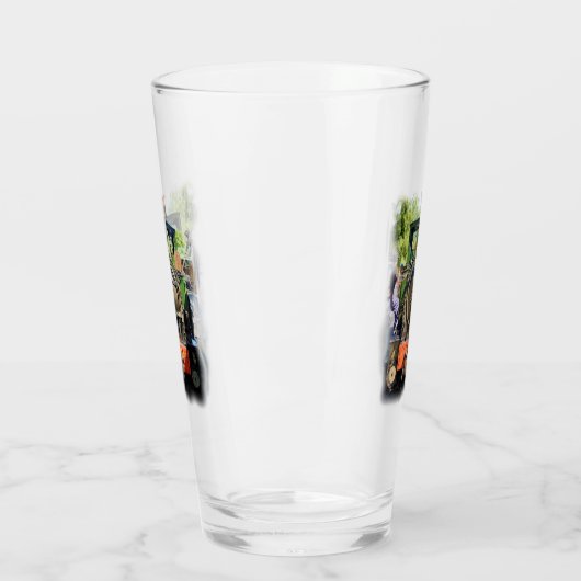 VERRE TRAIN À VAPEUR (Gauche)