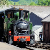 VERRE TRAIN À VAPEUR