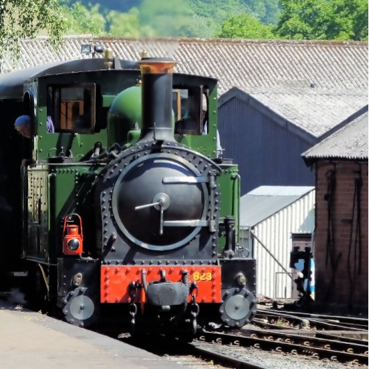 VERRE TRAIN À VAPEUR