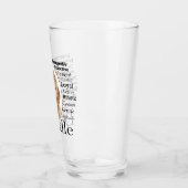 Verre Traits de chiens (Gauche)