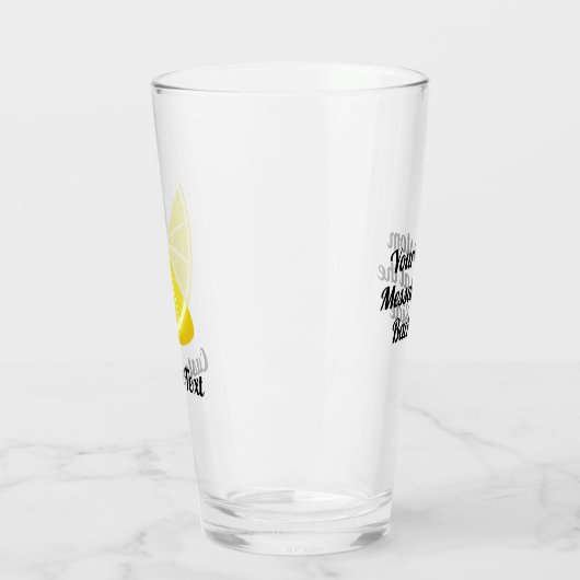 Verre Tranche de citron (Gauche)