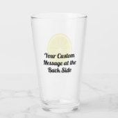 Verre Tranche de citron (Dos)