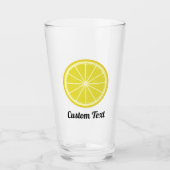 Verre Tranche de citron (Devant)