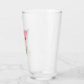Verre Tranche de pastèque d'été à l'aquarelle et pop (Gauche)