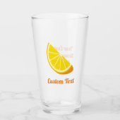 Verre tranche orange (Devant)
