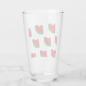Verre Tranches de pastèque (Dos)