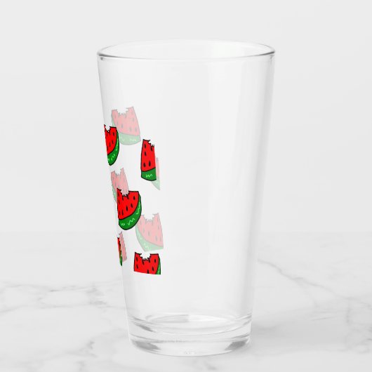 Verre Tranches de pastèque (Gauche)