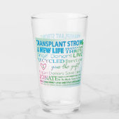 Verre Transplanter une nouvelle conception de vie solide (Dos)