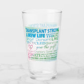 Verre Transplanter une nouvelle conception de vie solide (Devant)