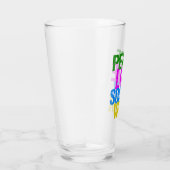 Verre Travail social d'amour de paix (Droite)