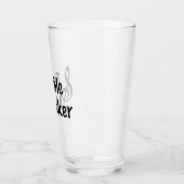 Verre Treble Maker Music Humour Treble Clef (Gauche)