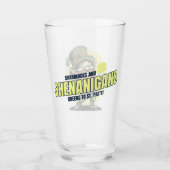 Verre Trèfles et Farces Bière de la Saint-Patrick (Devant)