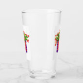 VERRE TRÈS FLORALE (Gauche)
