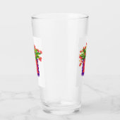 VERRE TRÈS FLORALE (Droite)