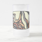 Verre tribal d'ours de nations de tasse de bière (Centre)