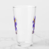Verre Trident ukrainien fait d'oreille de blé (Gauche)
