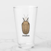 Verre Trilobite préhistorique (Dos)