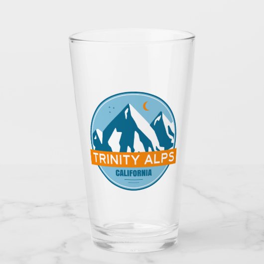 Verre Trinity Alps Californie (Devant)