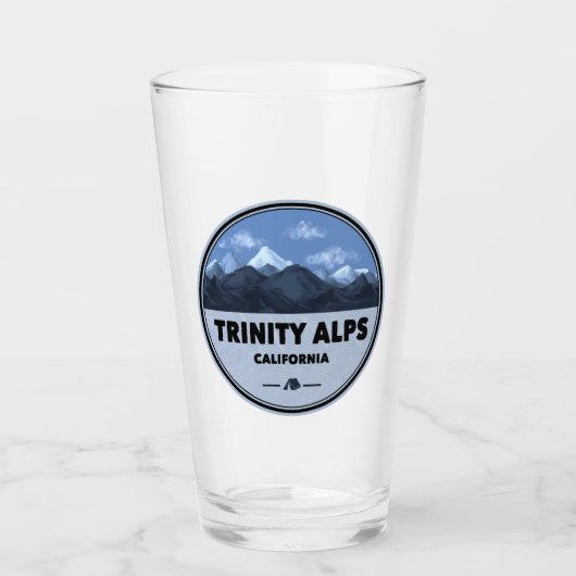 Verre Trinity Alps Camping Californie (Devant)