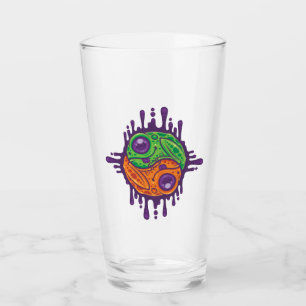 Verre Trippy Drippy Frog Yin Yang