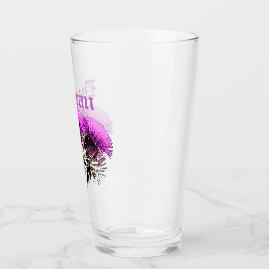 Verre Trois chardons écossais (Gauche)