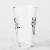 Verre Trois Loups blancs (Gauche)