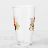 Verre Trois Roses de bijoux (Gauche)