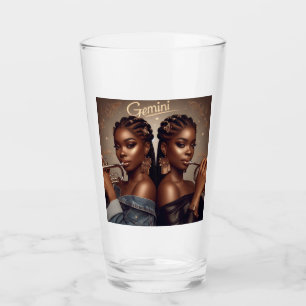 Verre Trompette musicale Gemini Zodiac