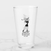 Verre Trou en un cadeau de fille style rétro personnalis (Dos)