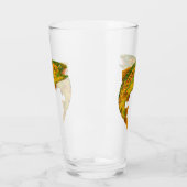 Verre Truite arc-en-ciel feuille Aspen 2 (Gauche)