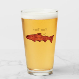 Verre Truite rustique