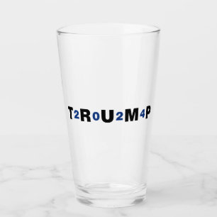 Verre Trump 2024 bleu