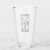 Verre Trump 45 47 Portrait Pop Art (Dos)