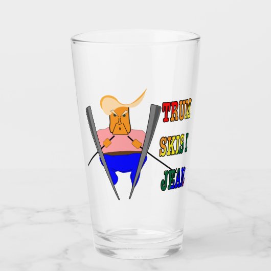 Verre Trump Skis In Jeans (Devant)