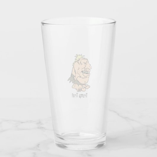 Verre Trump Troll (Dos)