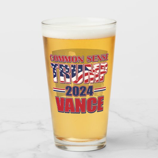 Verre Trump Vance 2024 (Dos (rempli))