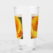 Verre Tulipes jaunes printanières (Gauche)