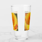 Verre Tulipes jaunes printanières (Droite)