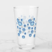 Verre Tumbler - Bulles du Nouvel An (Dos)