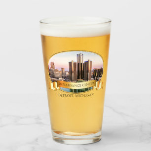 Verre Tumbler Détroit - Skyline Détroit