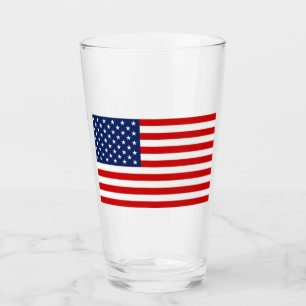 Verre Tumbler Drapeau USA 16 onces