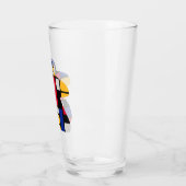 Verre Tumbler Meeple Art Moderne (Gauche)
