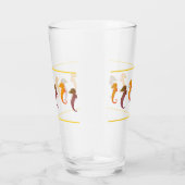 Verre Tumbler - Orange et Seahors Brown (Droite)