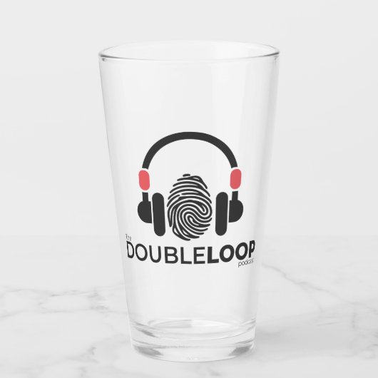 Verre Tumbler - Podcast à double boucle (Devant)