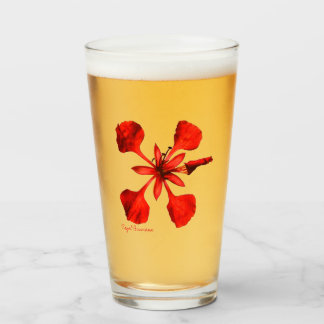 Verre Tumbler Royal Poinciana 16 onces