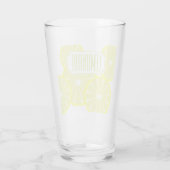 Verre Tumbler Tranche de Limonade  (Dos)