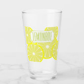 Verre Tumbler Tranche de Limonade  (Devant)