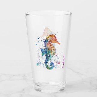 Verre Tumbler - Vie marine Seahorse