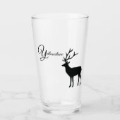 Verre Tumbler-Yellowstone Deer (Devant)
